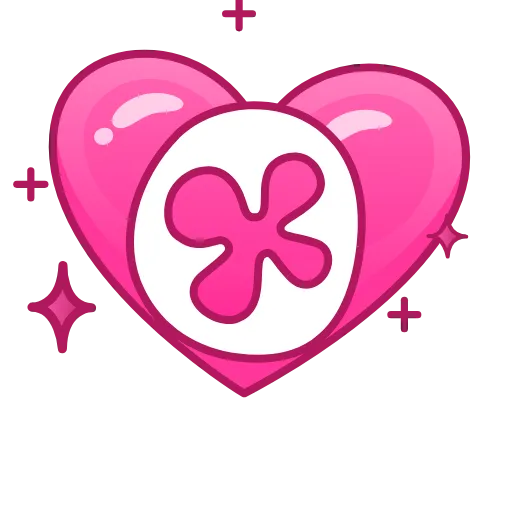 Стикер 49 Pink Love