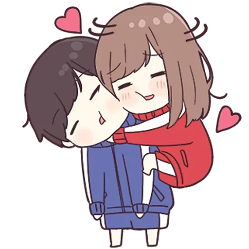 ❤️ Стикер «Ana & Rio» для Telegram