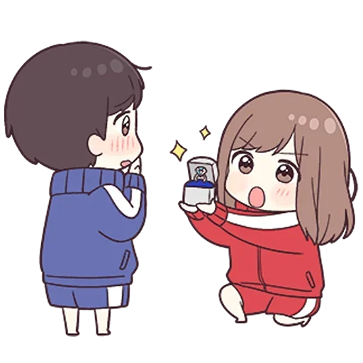 ❤️ Стикер «Ana & Rio» для Telegram