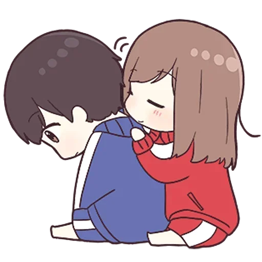 ❤️ Стикер «Ana & Rio» для Telegram