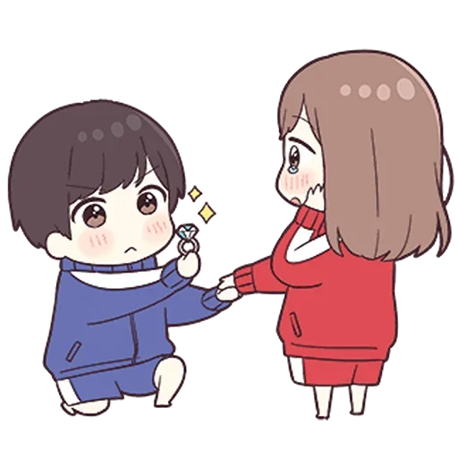 💙 Стикер «Ana & Rio» для Telegram