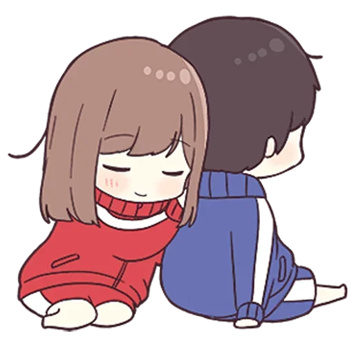 ❤️ Стикер «Ana & Rio» для Telegram