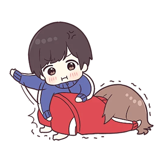 💙 Стикер «Ana & Rio» для Telegram