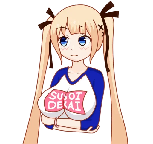 😒 Стикер «Sugoi Dekai» для Telegram