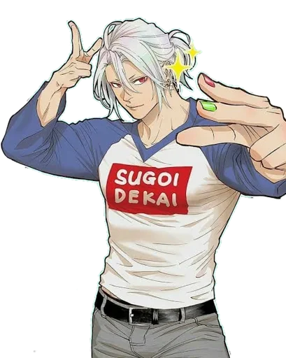 😍 Стикер «Sugoi Dekai» для Telegram