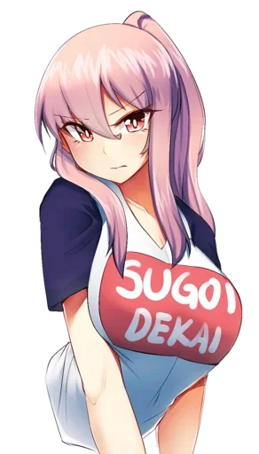 😒 Стикер «Sugoi Dekai» для Telegram