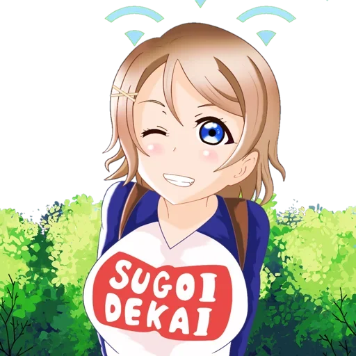 😒 Стикер «Sugoi Dekai» для Telegram