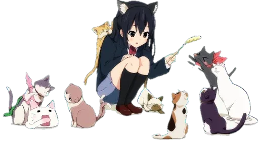 🙀 Стикер «Azunyan» для Telegram