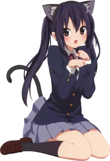 😍 Стикер «Azunyan» для Telegram