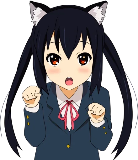 😍 Стикер «Azunyan» для Telegram
