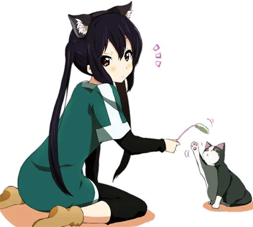 😍 Стикер «Azunyan» для Telegram