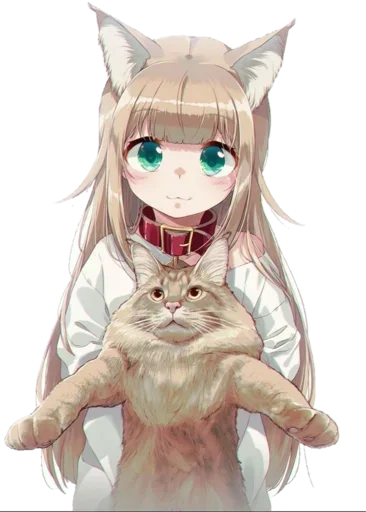 😍 Стикер «Anime fanArt» для Telegram