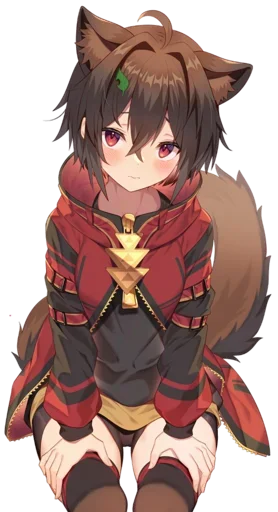😍 Стикер «Anime fanArt» для Telegram