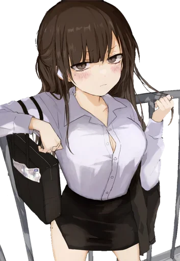 😍 Стикер «Anime fanArt» для Telegram
