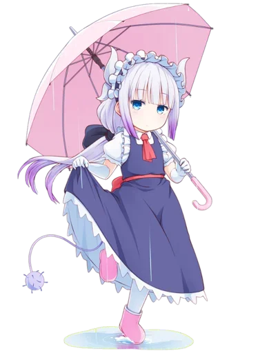 ☺️ Стикер «Kanna Chan FanBox» для Telegram
