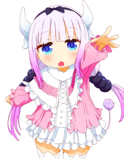 😒 Стикер «Kanna Chan FanBox» для Telegram