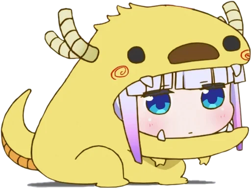 🙀 Стикер «Kanna Chan FanBox» для Telegram