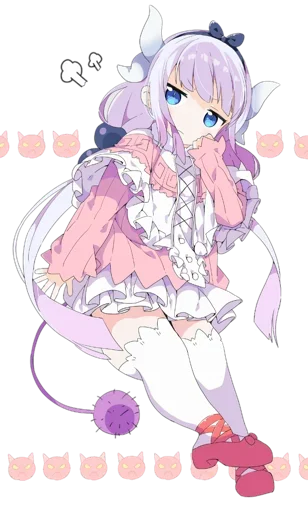 😸 Стикер «Kanna Chan FanBox» для Telegram