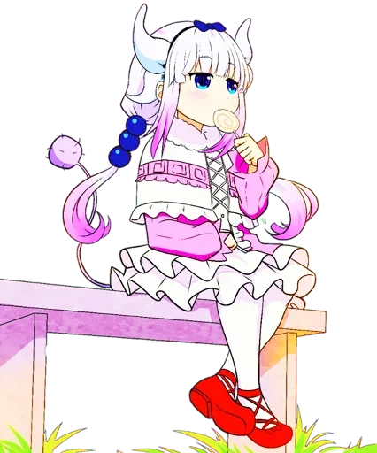 😜 Стикер «Kanna Chan FanBox» для Telegram