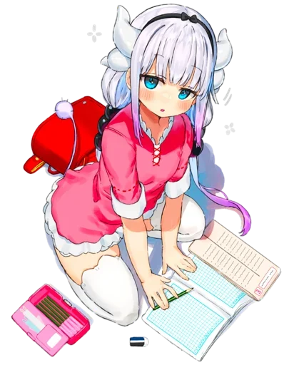 😳 Стикер «Kanna Chan FanBox» для Telegram