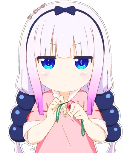 😳 Стикер «Kanna Chan FanBox» для Telegram