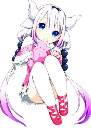 😒 Стикер «Kanna Chan FanBox» для Telegram