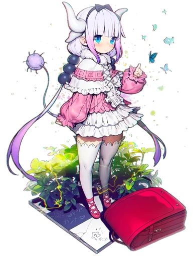☺️ Стикер «Kanna Chan FanBox» для Telegram