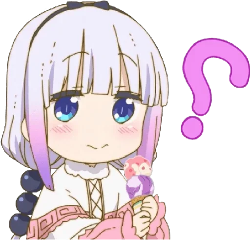 😳 Стикер «Kanna Chan FanBox» для Telegram