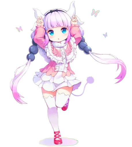 ☺️ Стикер «Kanna Chan FanBox» для Telegram