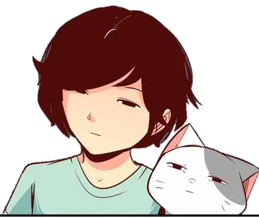 😸 Стикер «Nyangami komikkamvret» для Telegram