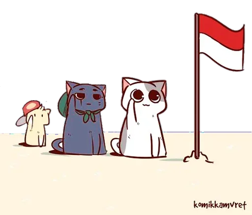 😸 Стикер «Nyangami komikkamvret» для Telegram