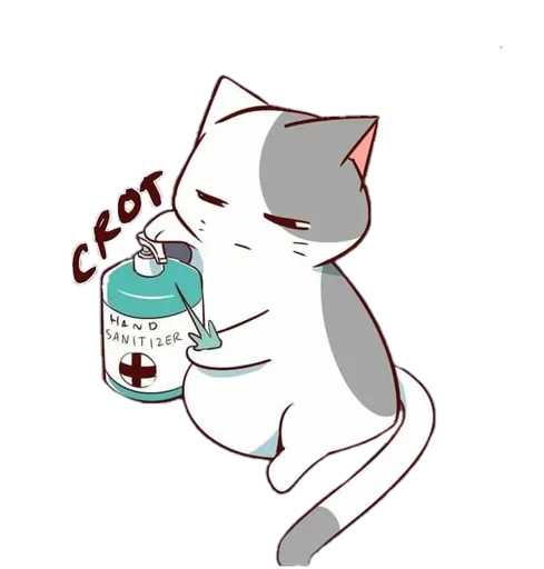 😸 Стикер «Nyangami komikkamvret» для Telegram