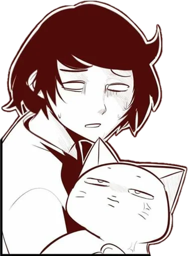 😸 Стикер «Nyangami komikkamvret» для Telegram