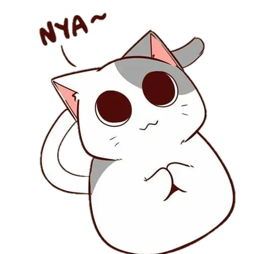 😸 Стикер «Nyangami komikkamvret» для Telegram