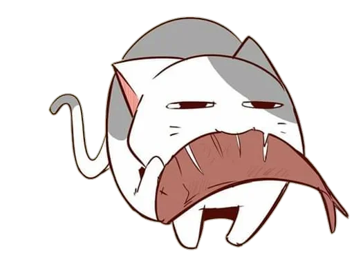 😸 Стикер «Nyangami komikkamvret» для Telegram