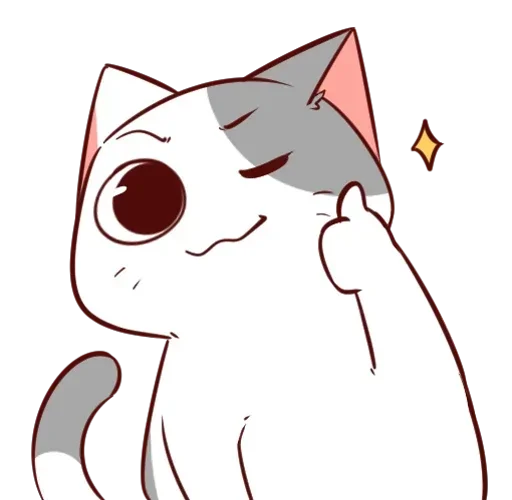 😸 Стикер «Nyangami komikkamvret» для Telegram