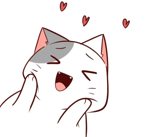 😸 Стикер «Nyangami komikkamvret» для Telegram