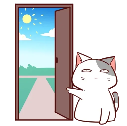 😸 Стикер «Nyangami komikkamvret» для Telegram