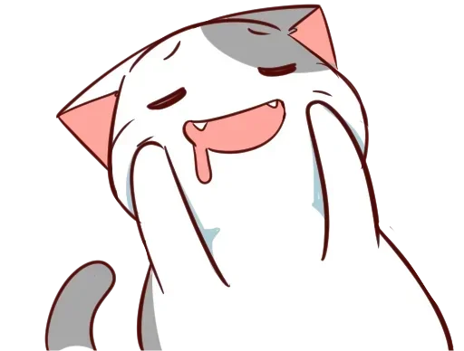😸 Стикер «Nyangami komikkamvret» для Telegram
