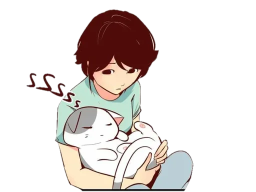 😸 Стикер «Nyangami komikkamvret» для Telegram