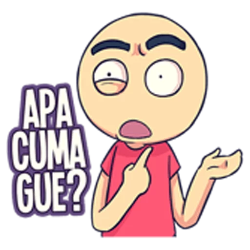 😰 Стикер «Anak Yimyam [Amoo Fucker]» для Telegram
