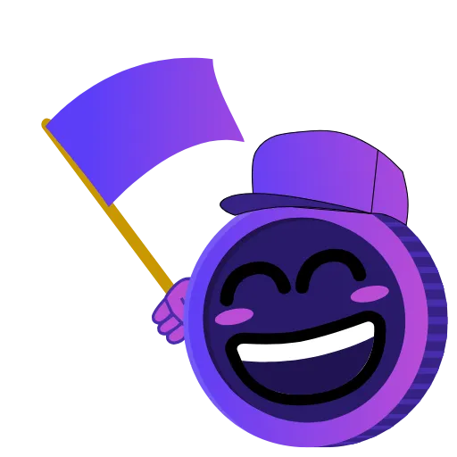 ⌛️ Стикер «Purple» для Telegram