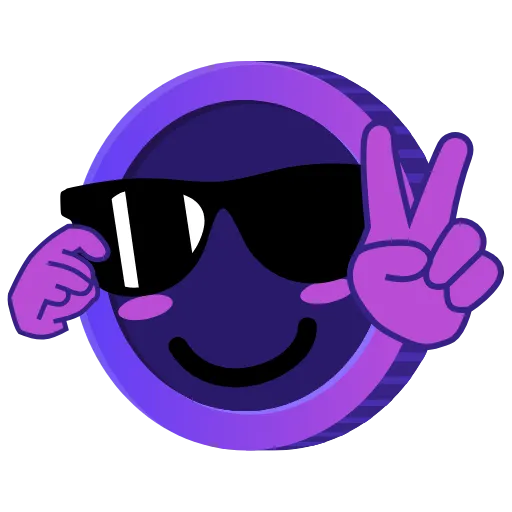 Стикерпак «Purple» для Telegram — обложка