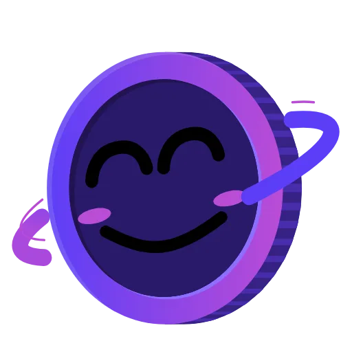 😁 Стикер «Purple» для Telegram