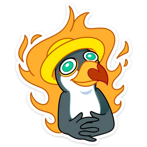 🔥 Стикер «Ананасик» для Telegram