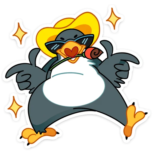 😎 Стикер «Ананасик» для Telegram