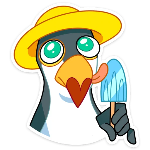 🍦 Стикер «Ананасик» для Telegram