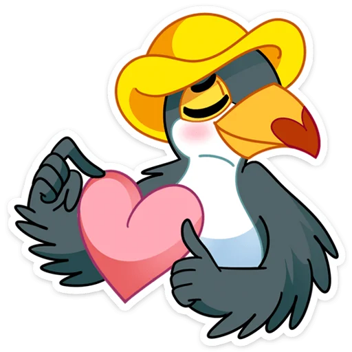 ❤️ Стикер «Ананасик» для Telegram