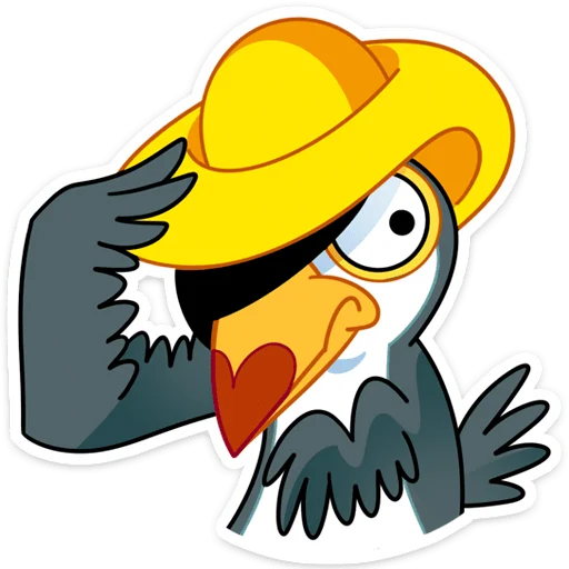 👒 Стикер «Ананасик» для Telegram
