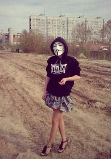 👩‍🦼 Стикер «ананимные» для Telegram